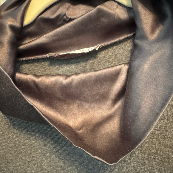 Fabiana Filippi Grey Women's Sweater with silk details. XS. Made in Italy 🇮🇹 - Picture 5 of 6